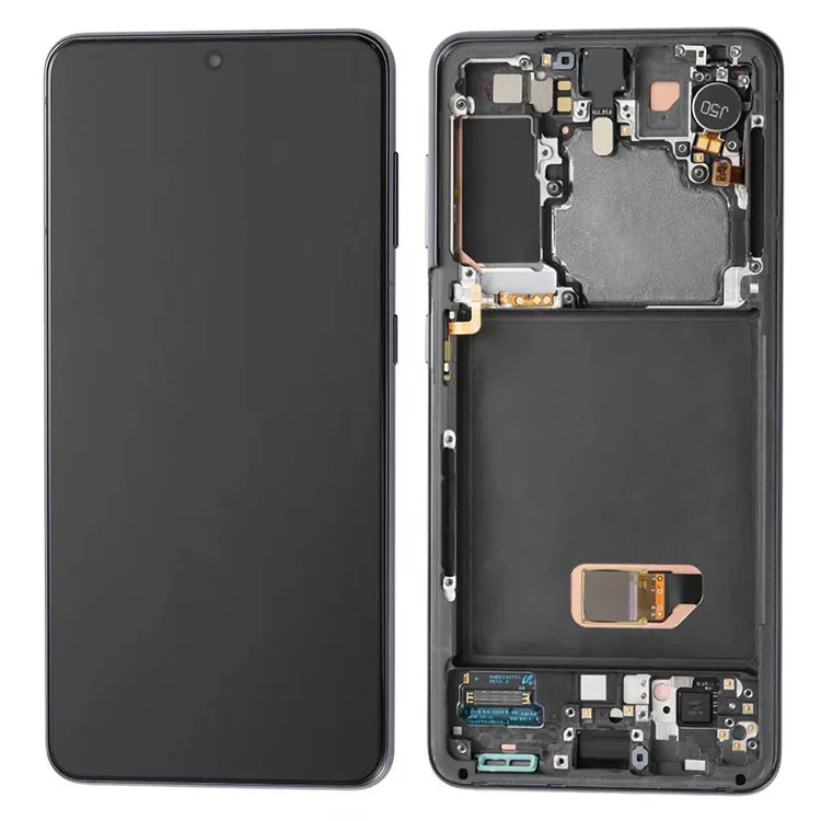 För Samsung Galaxy S21 LCD Display pekskärmsmonteringsbyte