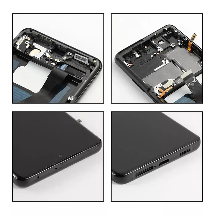 För Samsung Galaxy S21 Ultra LCD Display Pekskärmsersättning