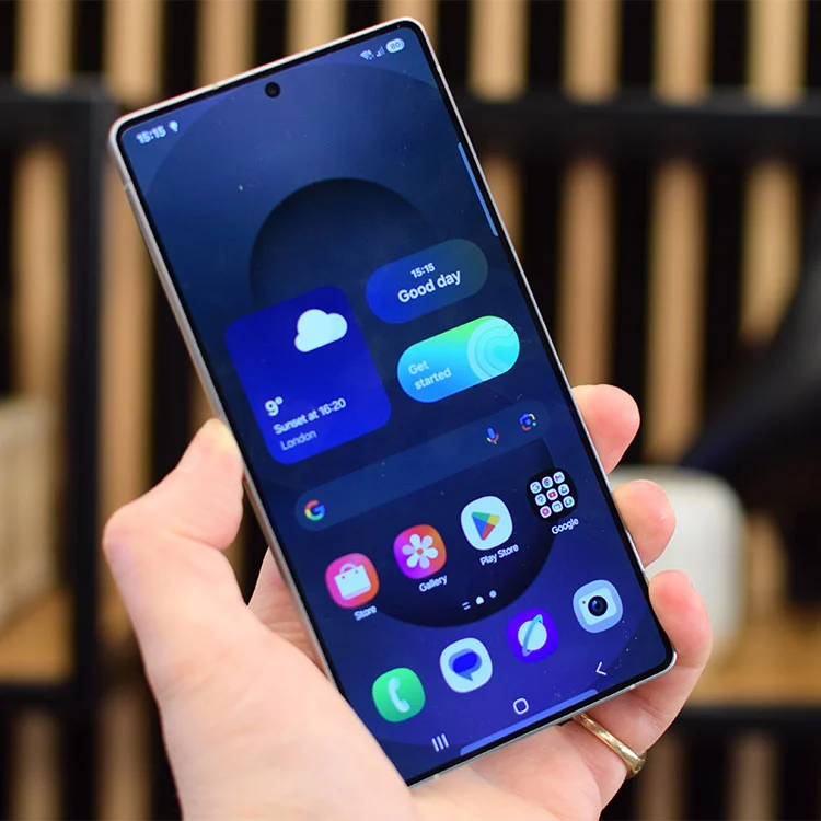 För Samsung Galaxy S25 Ultra LCD OLED Display -skärmmontering med ram